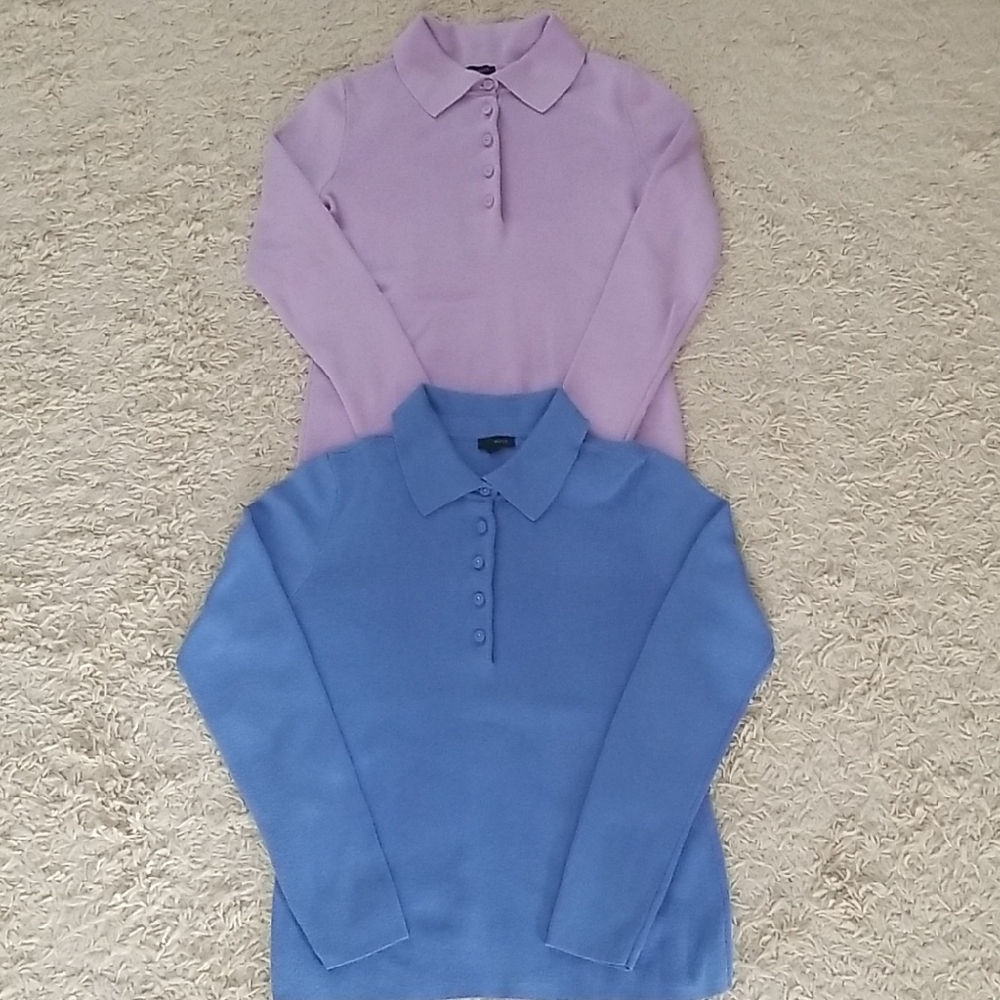Talbots Collared Lightweight Sweater Bundle